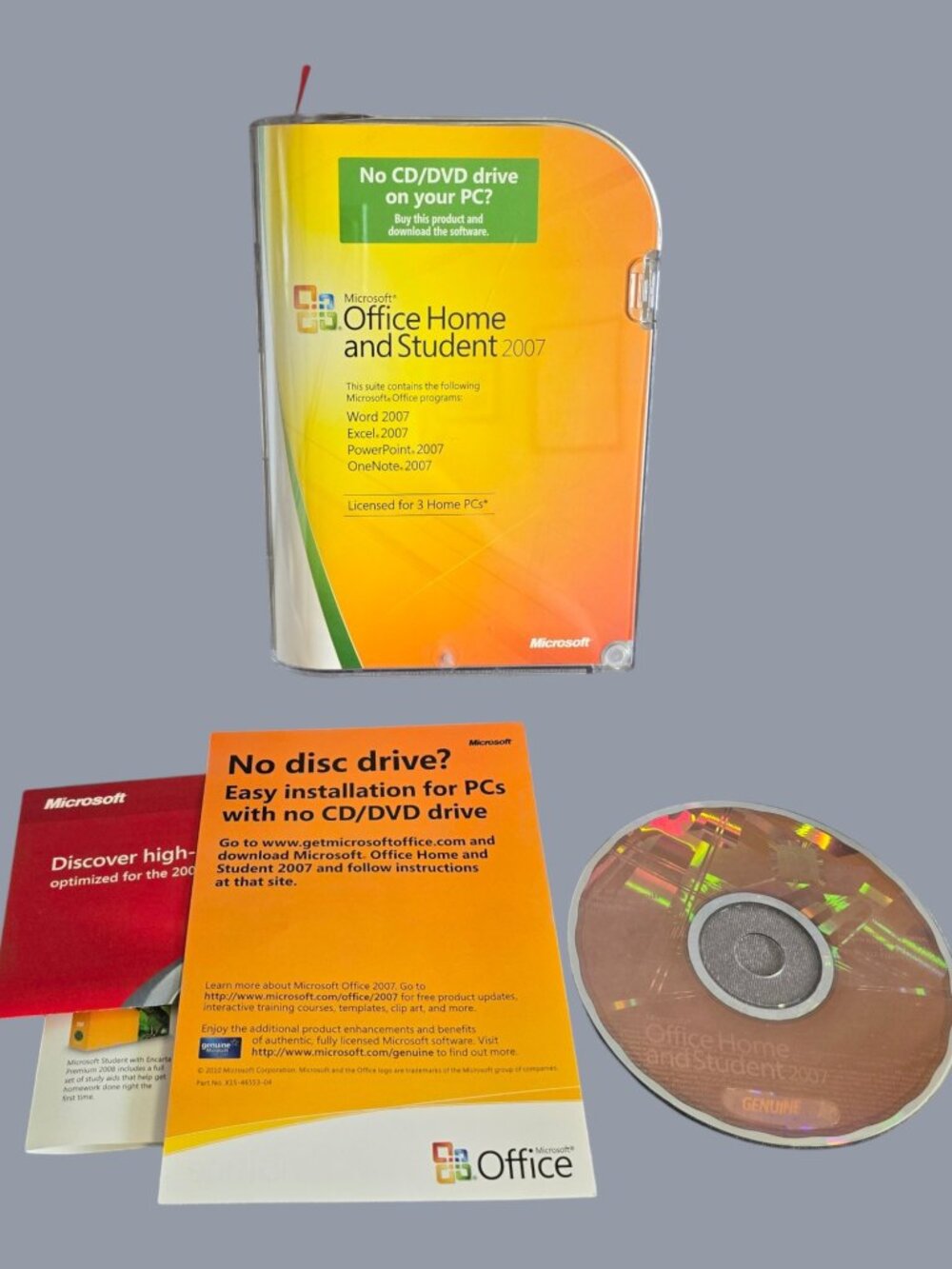 Microsoft Office 2007 Home and Student w/ Product Key